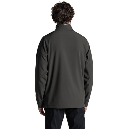Craghoppers Mens Expert Basecamp II Soft Shell Jacket (Dark Cedar Green) - Image 2