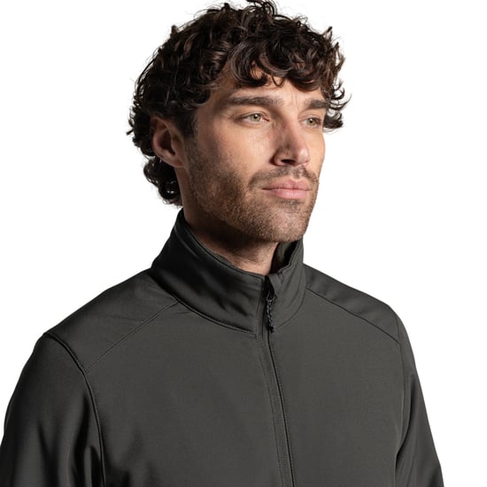 Craghoppers Mens Expert Basecamp II Soft Shell Jacket (Dark Cedar Green) - Image 3