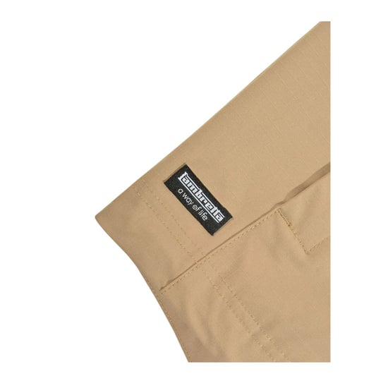 Lambretta Mens Ripstop Hooded Jacket (Stone) - Image 4
