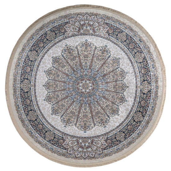 Muratap Star rond klassiek oosters vloerkleed wasbaar 200 cm rond - Image 1