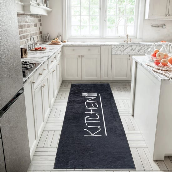 Muratap Keukenloper kitchen wasbaar anti-slip zwart- 60x180 cm - Image 1