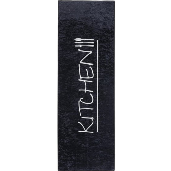 Muratap Keukenloper kitchen wasbaar anti-slip zwart- 80x150 cm - Image 4