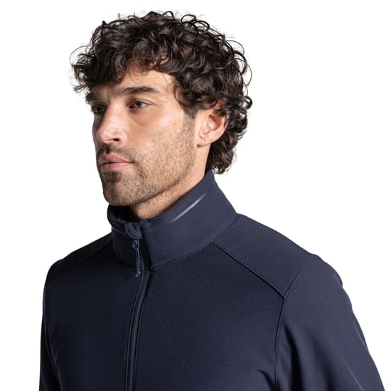 Craghoppers Mens Expert Basecamp II Soft Shell Jacket (Dark Navy) - Image 3