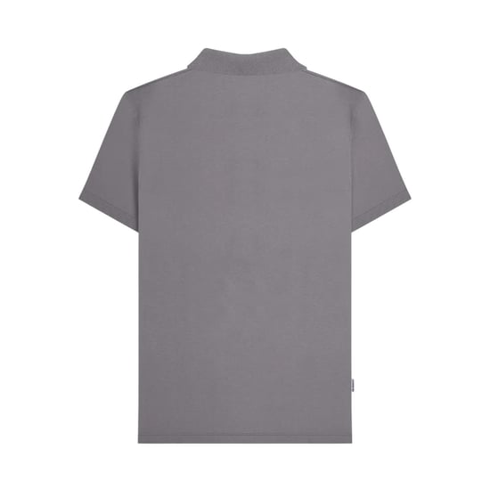 Lambretta Unisex Adult Classic Yarn Dyed Stripe Polo Shirt (Iron) - Image 2