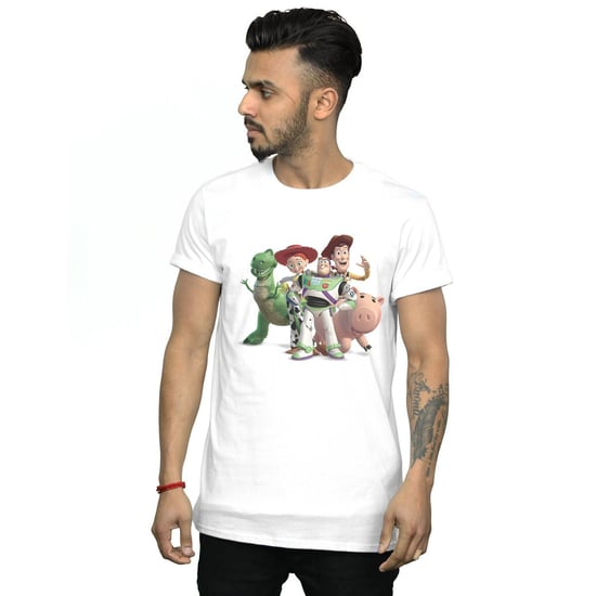 Disney Heren Toy Story 4 Groep T-Shirt (Wit) - Image 2