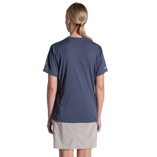 Craghoppers Dames/Dames Nosilife T-Shirt (Antraciet) - Image 2