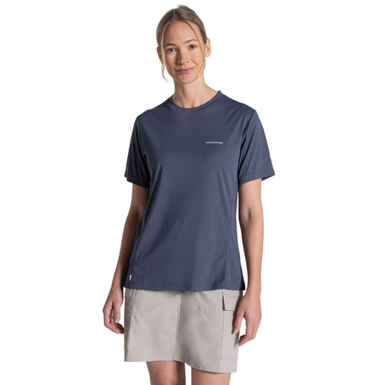 Craghoppers Dames/Dames Nosilife T-Shirt (Antraciet) - Image 3