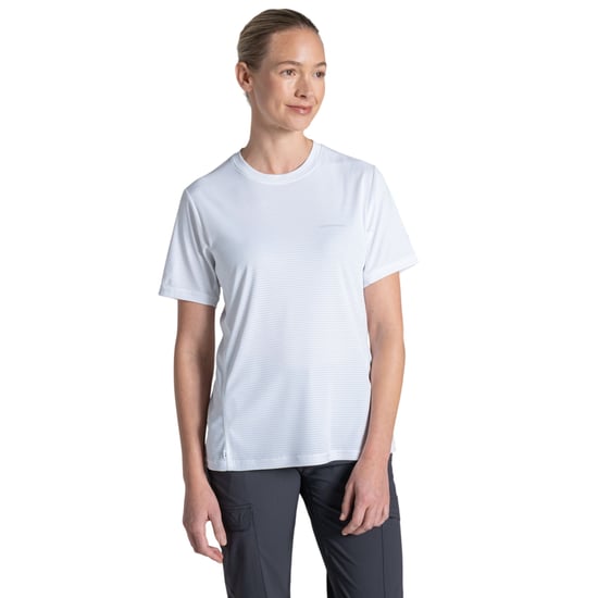 Craghoppers Dames/Dames Nosilife T-Shirt (Wit) - Image 3