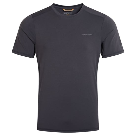 Craghoppers Heren Charon II Reflecterend Logo T-Shirt (Zwart) - Image 1