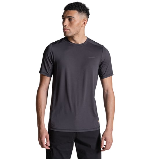 Craghoppers Heren Charon II Reflecterend Logo T-Shirt (Zwart) - Image 3