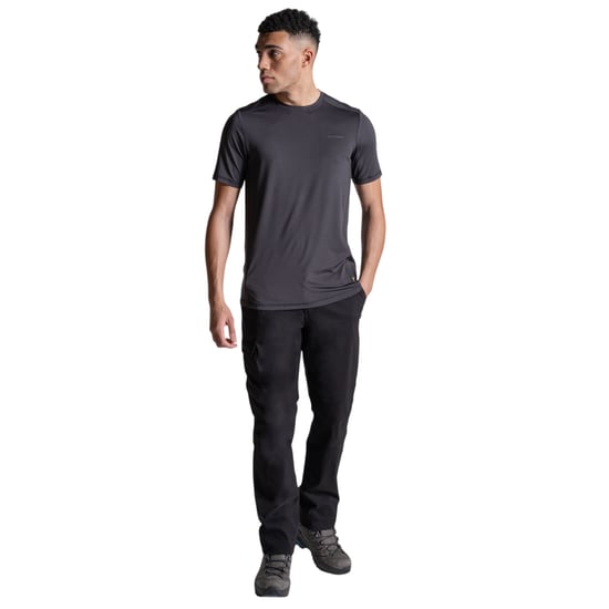 Craghoppers Heren Charon II Reflecterend Logo T-Shirt (Zwart) - Image 4