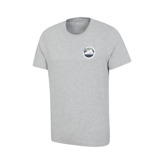 Mountain Warehouse Mens Oban Mountain Cotton T-Shirt (Grey) - Image 3