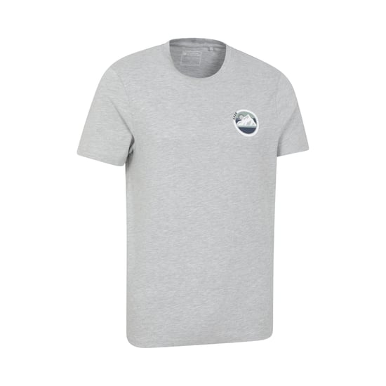 Mountain Warehouse Mens Oban Mountain Cotton T-Shirt (Grey) - Image 4