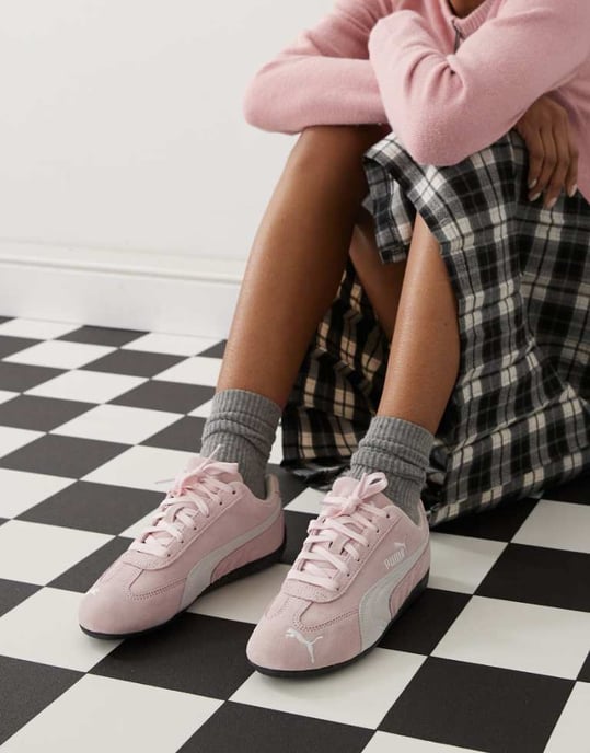 Puma Speedcat OG sneakers i ljusrosa - Image 1