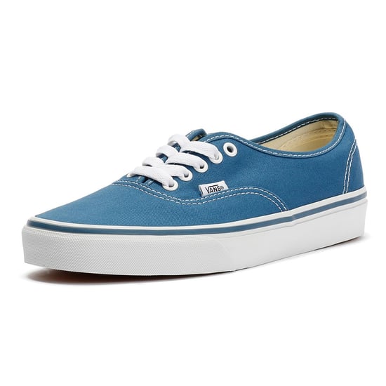 Vans Authentic Canvas Navy Trainers - Image 4