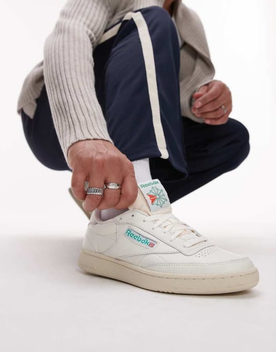 Reebok Club C 85-skor i off white - Image 1