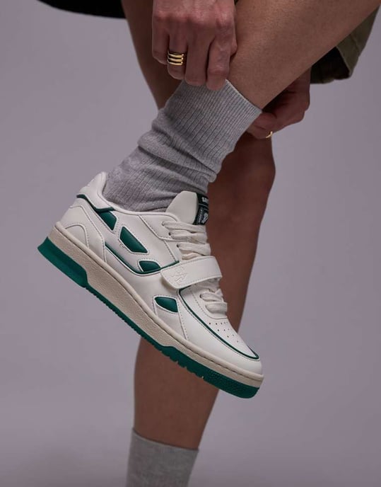Saye unisex M92 Bold tränare i grön - Image 3