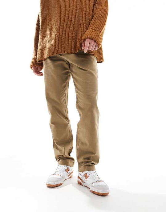 Farah Norwood regular fit arbetsbyxor i beige - Image 4