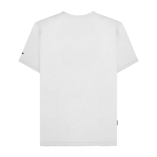 Lambretta Unisex Volwassen Katoenen Badge T-Shirt (Wit) - Image 2