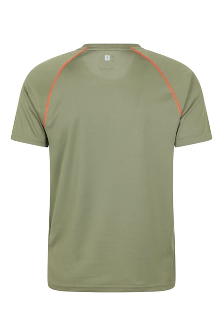 'Endurance' Men's T-Shirt Breathable Quick Dry UPF50 Sun Protection Tee Khaki - Image 3
