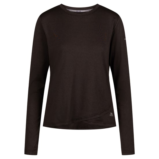 Trespass Dames/Dames Britney Active Top (Zwarte mergel) - Image 1