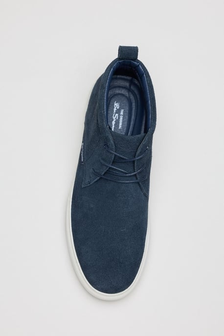Ben Sherman Parkway Suede Men's Navy Boots - Image 4