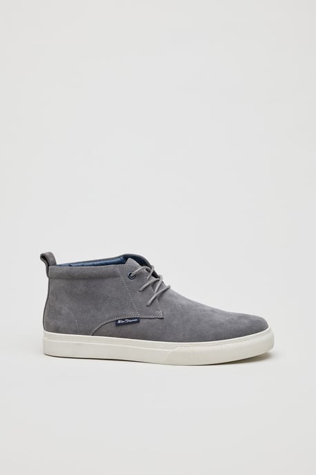 Ben Sherman Parkway Suède Heren Grijze Laarzen - Image 2