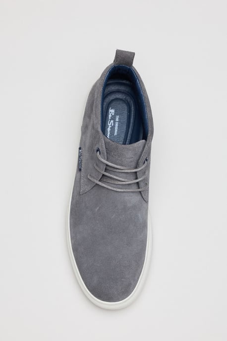Ben Sherman Parkway Suède Heren Grijze Laarzen - Image 4