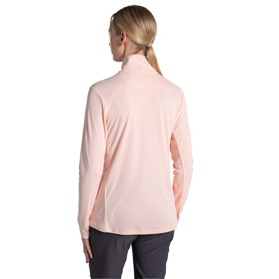 Craghoppers Dames/Dames Nosilife Half Zip Top (Sherbet) - Image 2