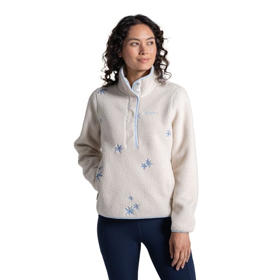 Craghoppers Dames/Dames National Trust Rosemary II Bloemen Fleece Jas (Ecru) - Image 3