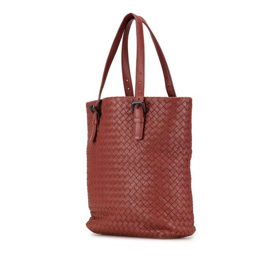 Intrecciato Leather Tote - Image 2