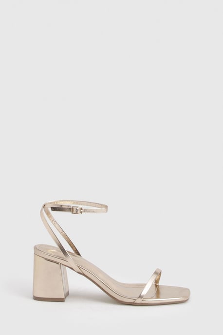 Wide Fit Square Toe 2 Part Block Toe Heel - Image 3