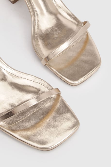 Wide Fit Square Toe 2 Part Block Toe Heel - Image 5