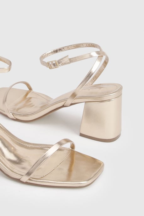 Wide Fit Square Toe 2 Part Block Toe Heel - Image 6