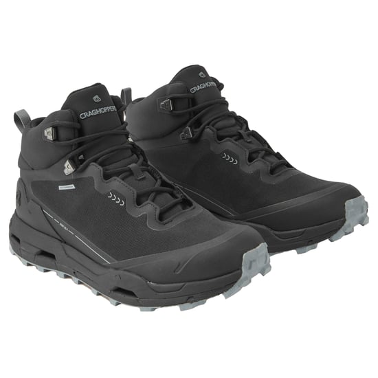 Craghoppers Unisex Vuxna Vandringsskor (Svart/Molngrå) - Image 5