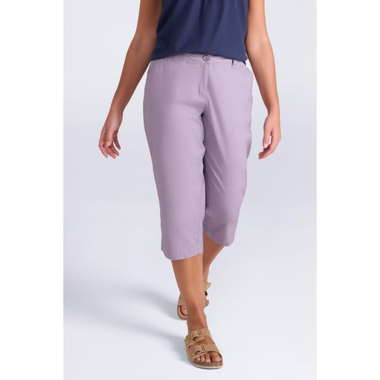 Mountain Warehouse Dames/Dames Kuststretch Capri (Donker paars) - Image 1