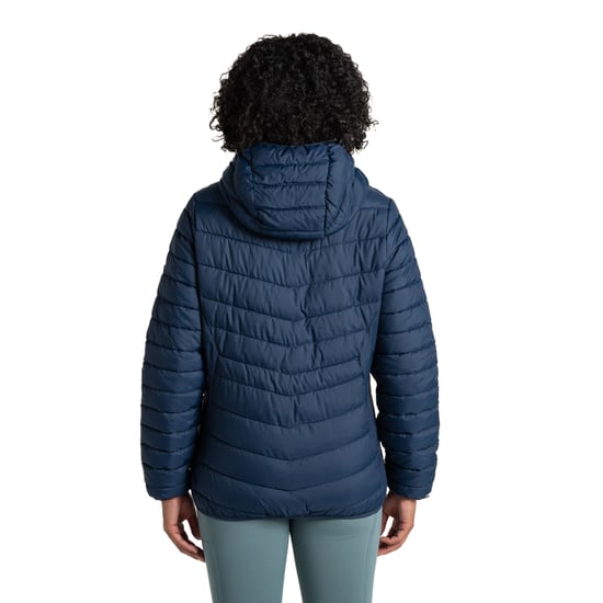 Craghoppers Dames Compresslite IX Geïsoleerde Hooded Jacket (Blauw Marine) - Image 2