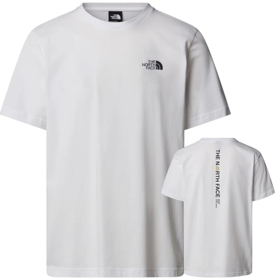 The North Face Men's M Vertical Logo SS T-Shirt White - Image 1