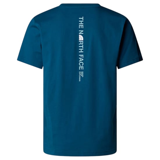 The North Face Men's M Vertical Logo SS T-Shirt Mineral Ink Blue - Image 3