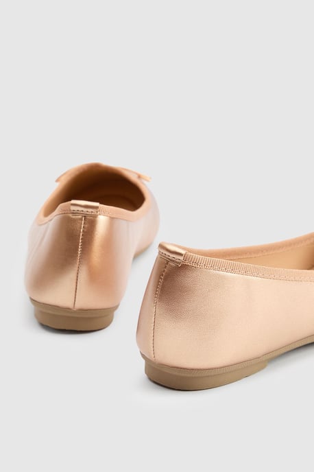 Good For The Sole: Darcy Comfort Bow Detailed Ballerina Flats - Image 3