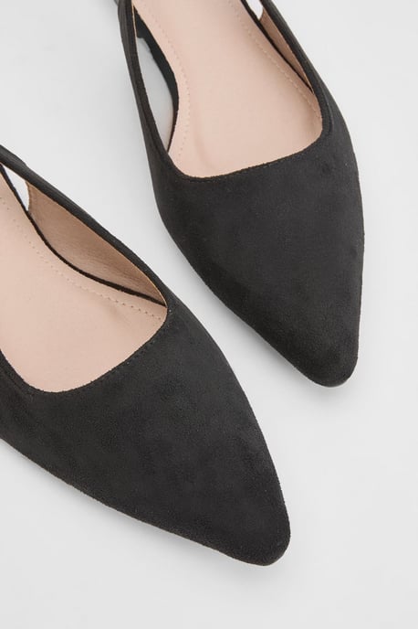 Nicci Pointed Slingback Flat Ballet Pumps - Image 3
