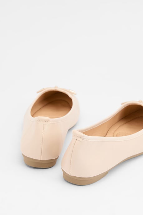 Good For The Sole: Darcy Comfort Bow Detailed Ballerina Flats - Image 3