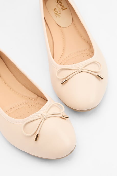 Good For The Sole: Darcy Comfort Bow Detailed Ballerina Flats - Image 4
