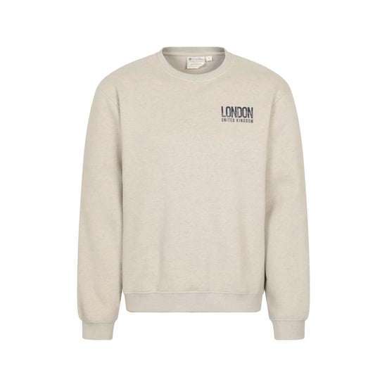 Mountain Warehouse Mens Regional London Sweatshirt (Cream) - Image 1