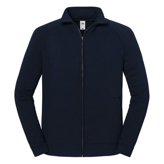 Fruit of the Loom Mens Iconic Premium Sweat Jacket (Deep Navy) - Image 1