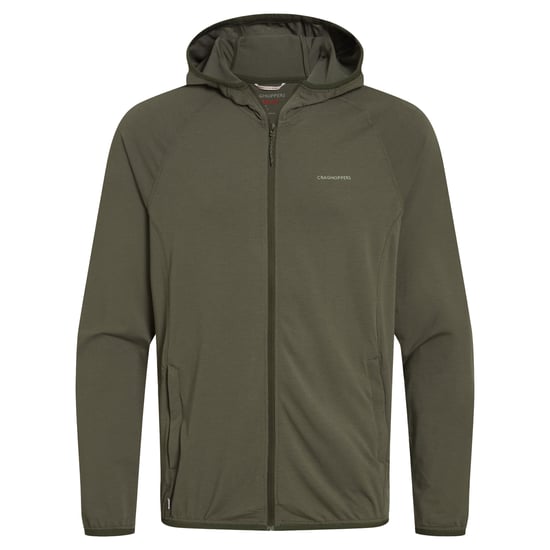 Craghoppers Mens Nadim Nosilife Hooded Jacket (Dark Sage) - Image 1