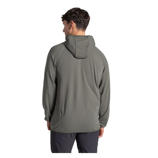 Craghoppers Mens Nadim Nosilife Hooded Jacket (Dark Sage) - Image 2