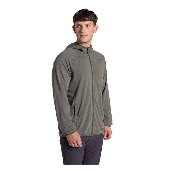 Craghoppers Mens Nadim Nosilife Hooded Jacket (Dark Sage) - Image 4