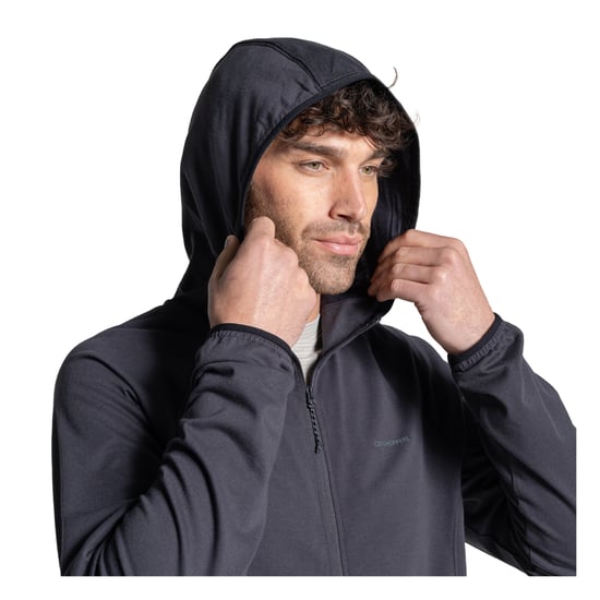 Craghoppers Mens Nadim Nosilife Hooded Jacket (Dark Iron) - Image 3