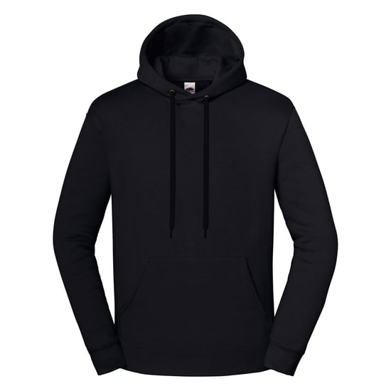 Fruit of the Loom Heren Iconic Premium Hoodie (Zwart) - Image 1